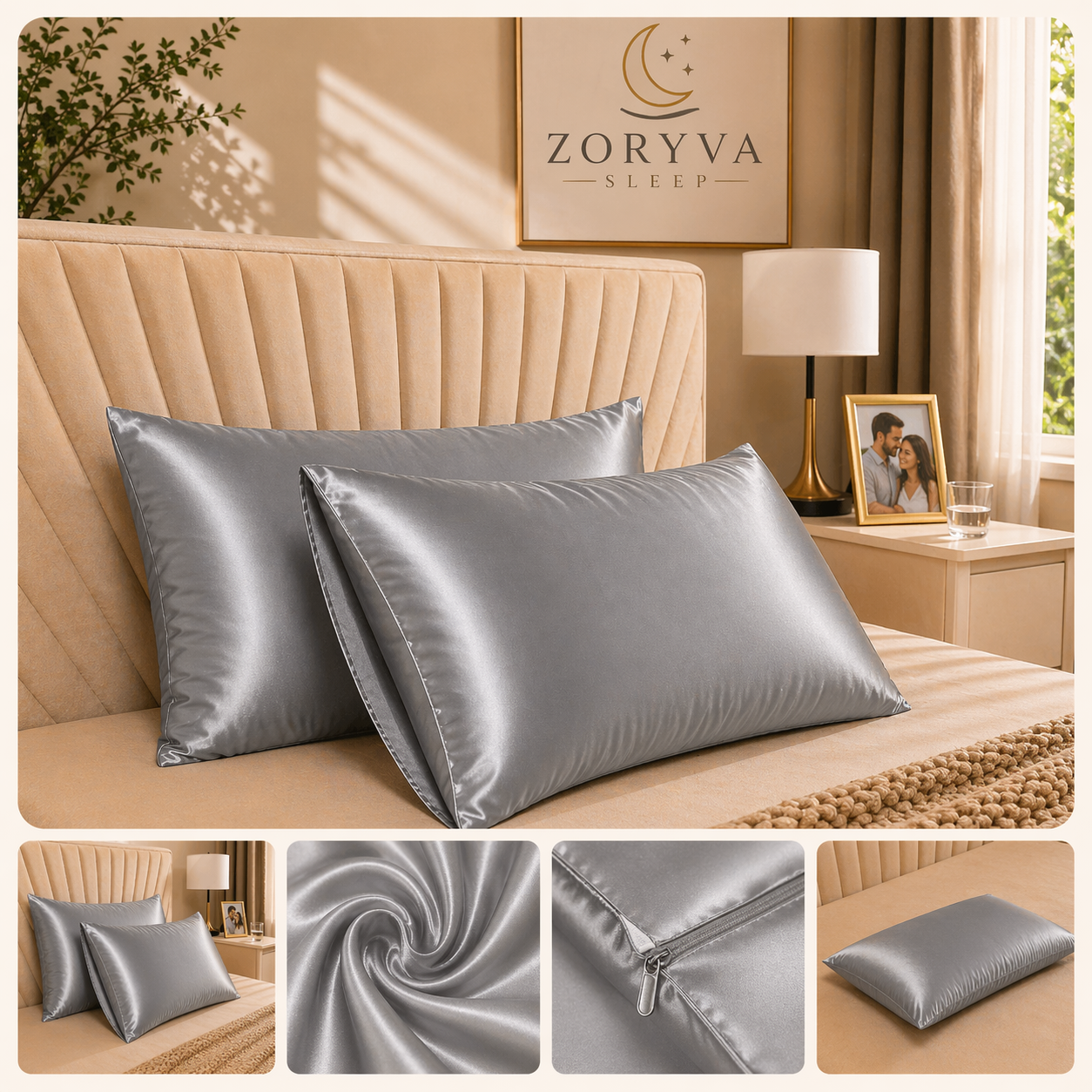 Zoryva SilkTouch™ Pillowcase (2-Pack)