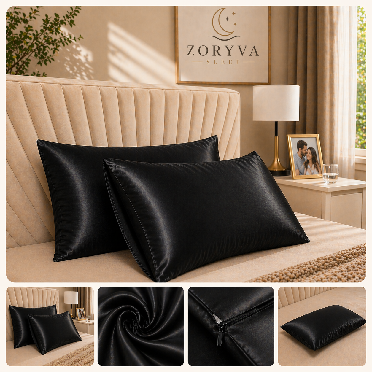 Zoryva SilkTouch™ Pillowcase (2-Pack)
